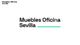 Texto: "Muebles Oficina Sevilla" en letras negras con una línea verde debajo. Fondo blanco.