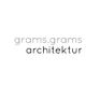 "Logo mit Schriftzug: 'grams.grams architektur' in schlichter, moderner Schriftart."