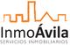 Logo de InmoÁvila con silueta de edificios naranjas y texto "Servicios Inmobiliarios".