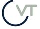 Logo mit den Buchstaben "VT" und einem halbkreisförmigen blauen Bogen links.