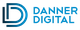 Logo of Danner Digital with stylized "DD" design in blue.