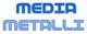 Logo con scritta "MEDIA METALLI" in caratteri blu.