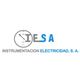 Logotipo de IESA con texto "Instrumentación Electricidad, S.A." en gris y azul.
