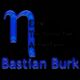 Logo mit blauem Buchstaben "N", Text: "NETA" und "Bastian Burk" darunter auf schwarzem Hintergrund.
