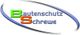 Logo mit Text "Bautenschutz Schrewe" in Blau, Buchstaben "B" in Grün und "S" in Rot.