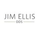 Text logo: "Jim Ellis DDS" with lines above and below "DDS".