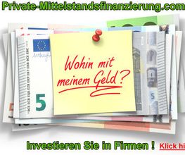 Sparbuch ? Investieren Sie in Firmen !