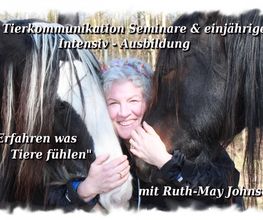 Tierkommunikation Ruth-May Johnson "Erfahren was Tiere fühlen"