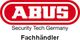 Alt-Text: "ABUS-Logo mit Schriftzug 'Security Tech Germany' und 'Fachhändler' darunter."