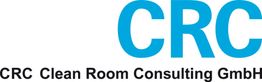 Logo von CRC Clean Room Consulting GmbH in blau und schwarz.