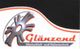 Logo mit grauem Zahnrad und Text "Glänzend" in Rot, darunter "Gleitschliff- und Poliertechnik".