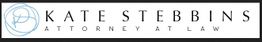 Logo for Kate Stebbins, Attorney at Law, with a stylized "KS" in a circle on the left.