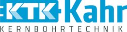 Logo mit blauem Text: "KTK Kahr Kernbohrtechnik".