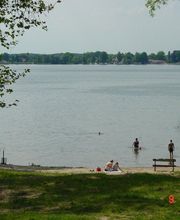 Der Badestrand in Storkow-Wolfswinkel