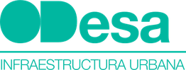 Logo verde "Odesa" sobre "Infraestructura Urbana".