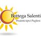 Logo con sole giallo e testo: "Bottega Salentina - Prodotti tipici Pugliesi".