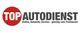 Logo mit Text: "Top Autodienst - Reifen, Autoteile, Service - günstig vom Fachmann!"