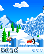 InGame Screen des Flashgames JanJan der Weihnachtself