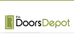 Logo of "The Doors Depot" with a green door icon on the left.