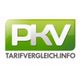 Grünes Logo mit weißem Text: "PKV Tarifevergleich.info".