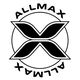 Allmax logo with a bold letter 'X' inside a circle, surrounded by the brand name in uppercase text.