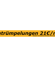 Entrümpelung Berlin 21Euro/cbm