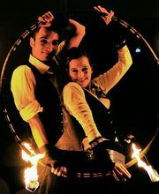 Flambal Olek - Feuershow Berliner Party 