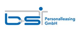 Logo von "b+s Personalleasing GmbH" in Blau und Grau.