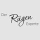 Text: "Der Rügen Experte" in schwarzer Schrift auf grauem Hintergrund.