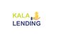 Logo with text "KALA LENDING" and an icon of a hand holding coins.