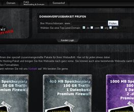 Webseite HOST YOUR WEB