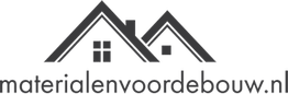 Logo met twee huisdaken en tekst "materialenvoordebouw.nl" eronder.