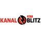 Logo mit der Aufschrift "KANAL BLITZ 24/7" und einem stilisierten Blitzsymbol in der Mitte.