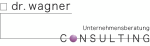 Logo von Dr. Wagner Unternehmensberatung, mit Fokus auf "CONSULTING" in großer Schrift.