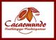 Logo von Cacaomundo mit Kakaobohne und Text: "Unabhängiger Handelspartner".