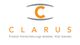 Logo von Clarus mit Auge, Text: "Finanz-Versicherungs-Makler. Klar besser."