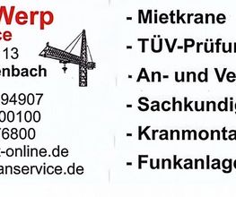 Fa. Marco Werp - Kranservice