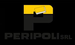 Logo di "PERIPOLI SRL" con una "P" gialla e nera e un rettangolo sopra.