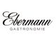 Schriftzug "Ebermann Gastronomie" in eleganter, schwarzer Schrift auf weißem Hintergrund.