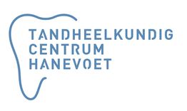 Logo van Tandheelkundig Centrum Hanevoet met tand om tekst heen.