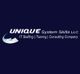 Logo of Unique System Skills LLC with text: IT Staffing, Training, Consulting Company.