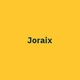 Texto "Joraix" destacado en negro sobre fondo amarillo.