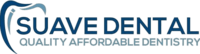 Logo of Suave Dental with a tooth icon and slogan "Quality Affordable Dentistry."