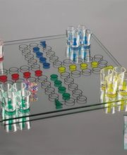 Glastrinkspiel - Mensch ärger Dich nicht