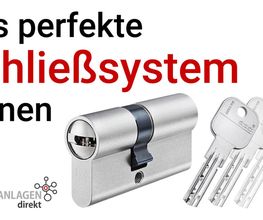 Schließsysteme Schließanlagen Schließzylinder direkt konfigurieren und planen