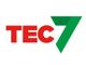 Rotes "TEC" und grüne "7" auf weißem Hintergrund, stilisiertes Logo.