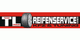 Logo: "TL Reifenservice - KFZ & Tuning" in Rot und Schwarz mit einem Reifenbild.