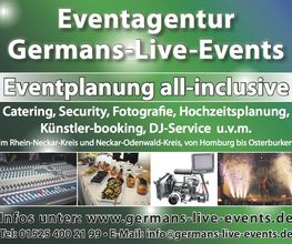 Eventagentur und Eventplanung Germans-Live-Events Logo