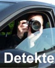 Detektiv bei der Arbeit