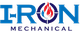 Logo reading "Iron Mechanical" with a flame inside the letter "O".